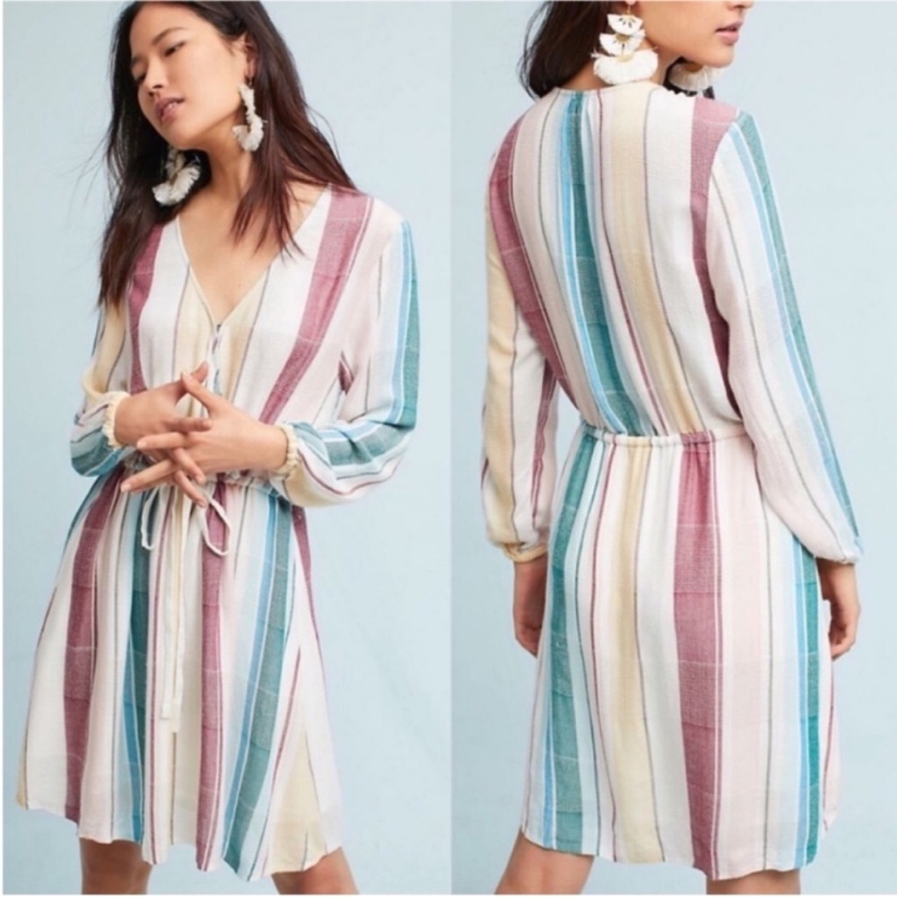 Anthropologie Rails Becca Cusco Striped Dress
